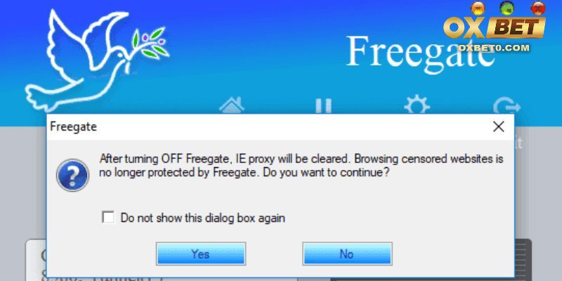 Phần mềm Fake IP FreeGate